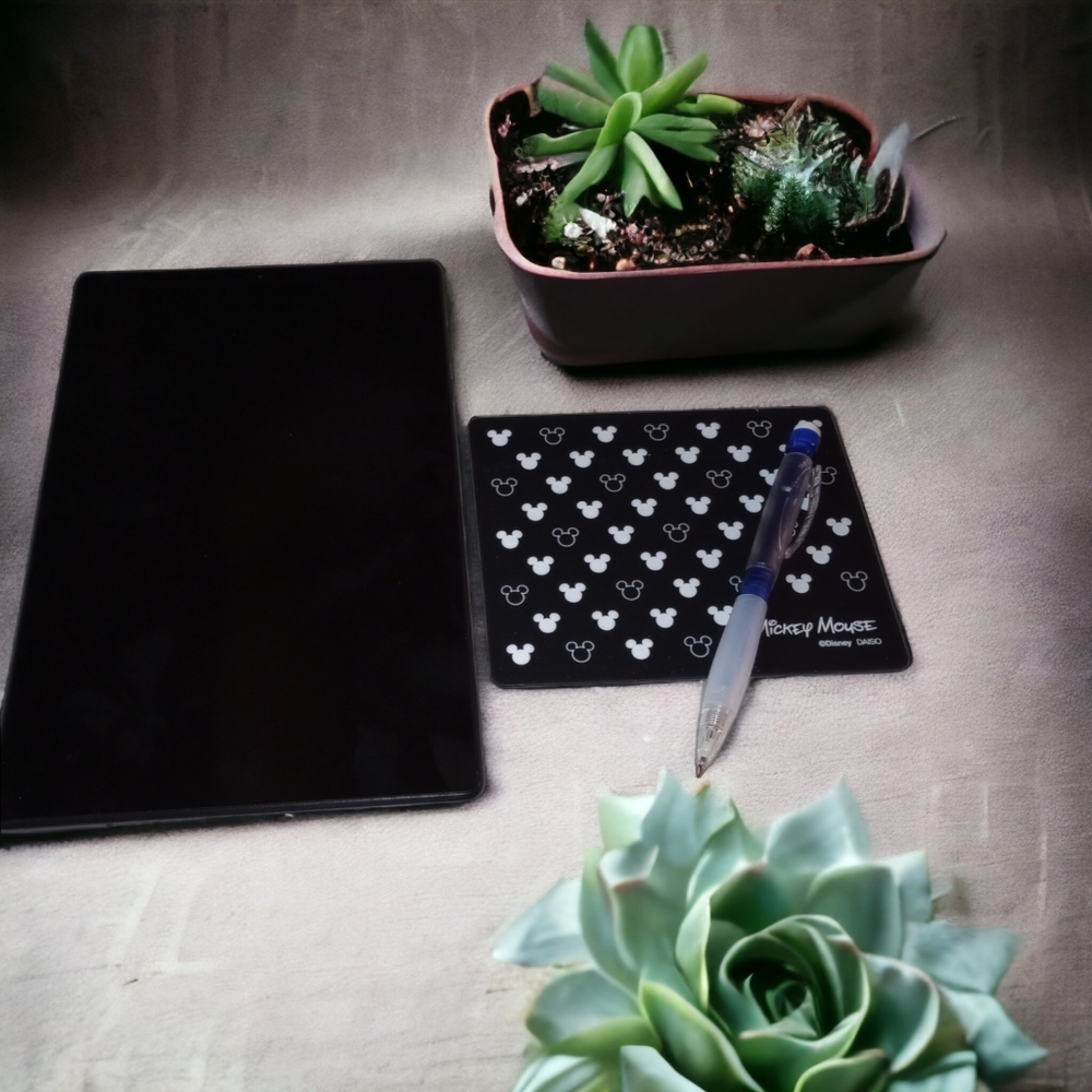 Black Mickey Mouse Anti-Slip Mat